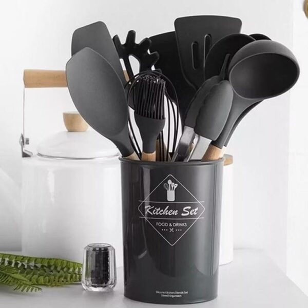 Premium 12 pcs Kitchen Spatula Set - Image 4