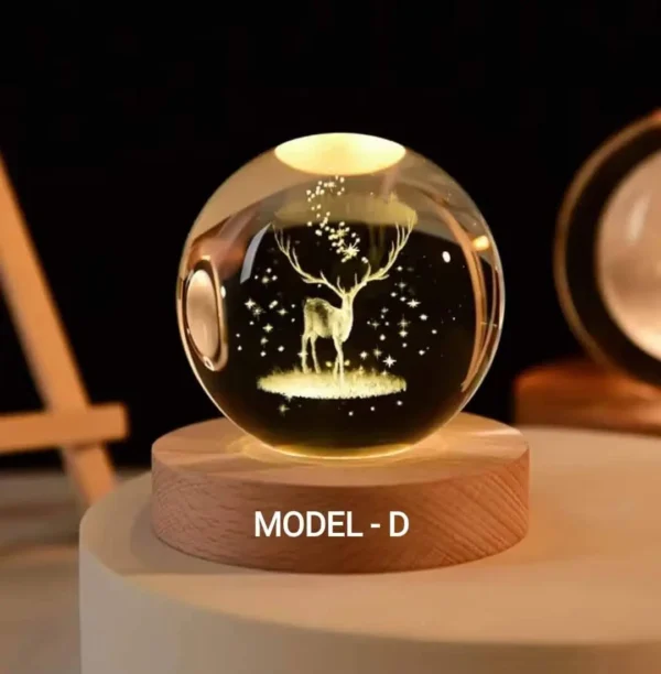 3D Crystal Night Light - Image 2